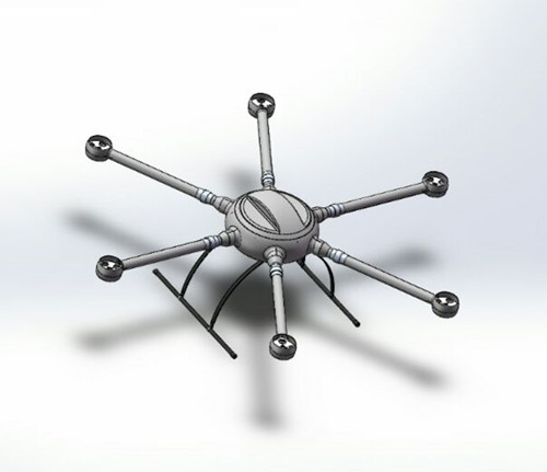 碳纤维无人机设计